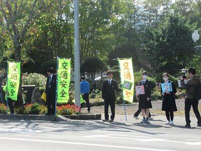 交通安全街頭啓発２