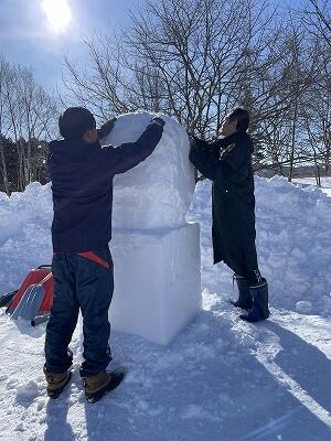 雪像コンテスト①