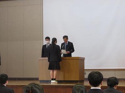 前期認証式②