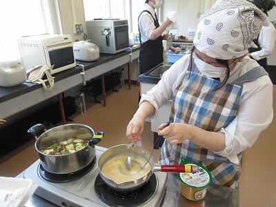 調理実習⑤