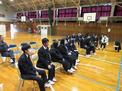 進路報告会①