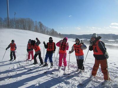 スキー授業③