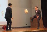 新入生歓迎会４（リフティング）