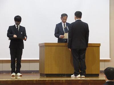 後期始業式・認証式③